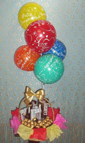 canasta de chocolates