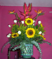 rosas en base de talavera
